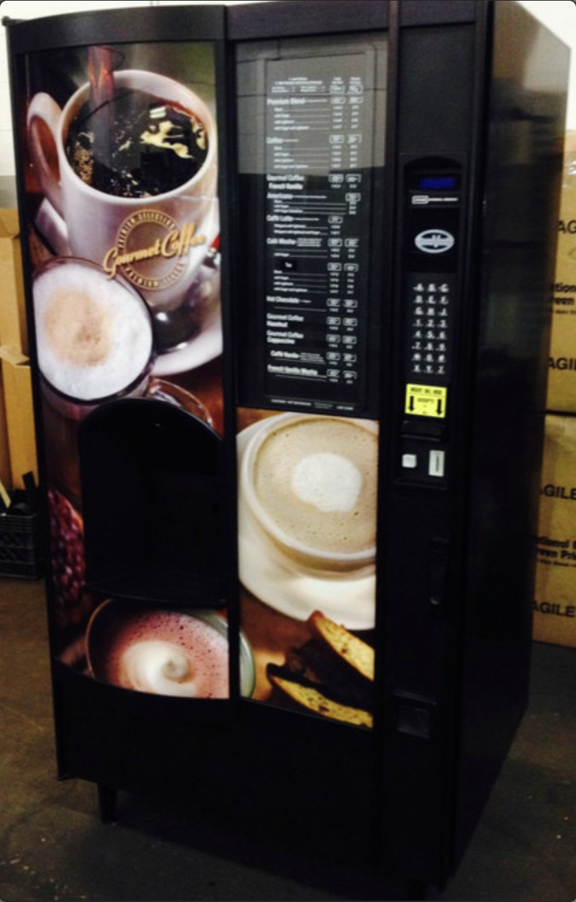 Coffee vending machine