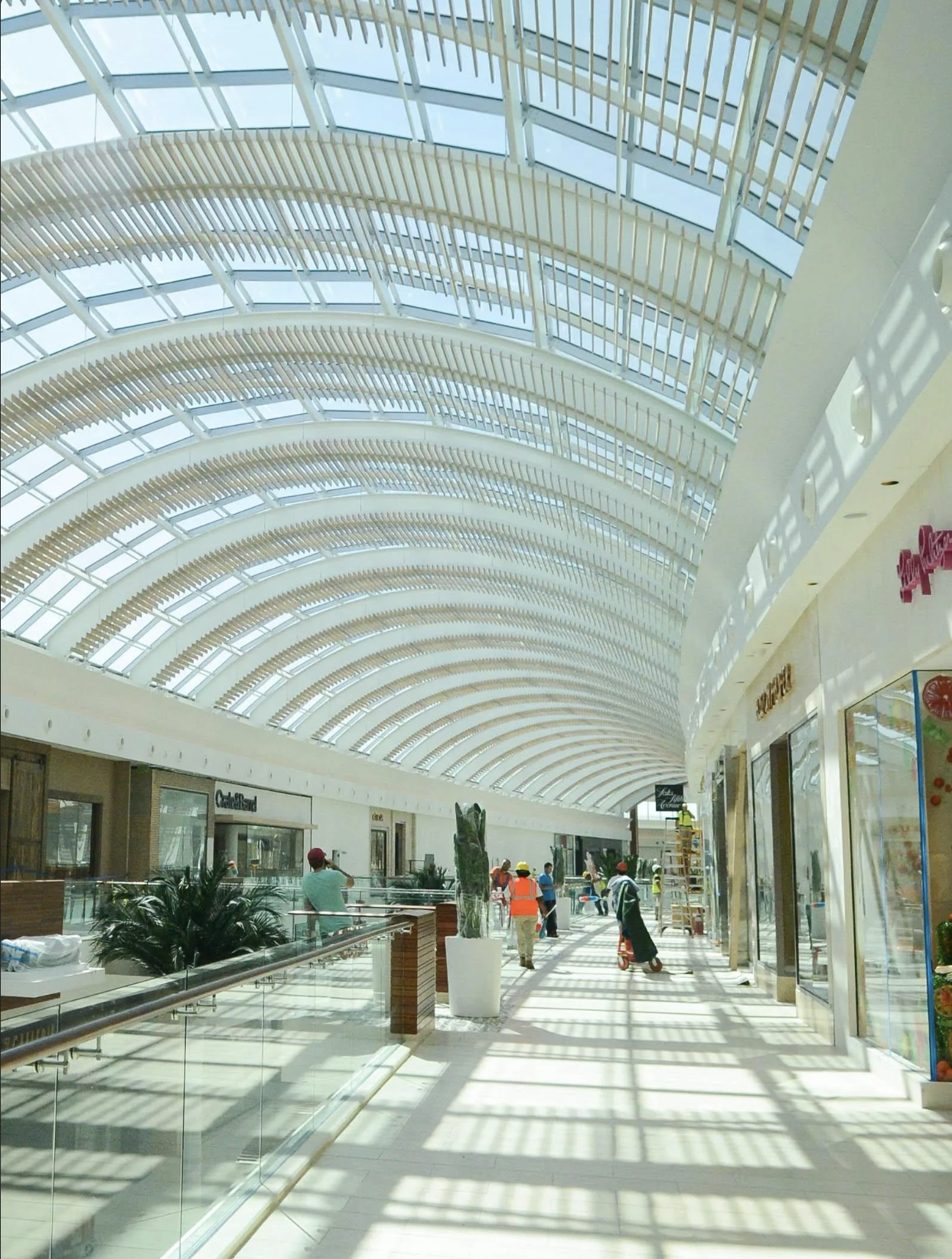 Mall interior